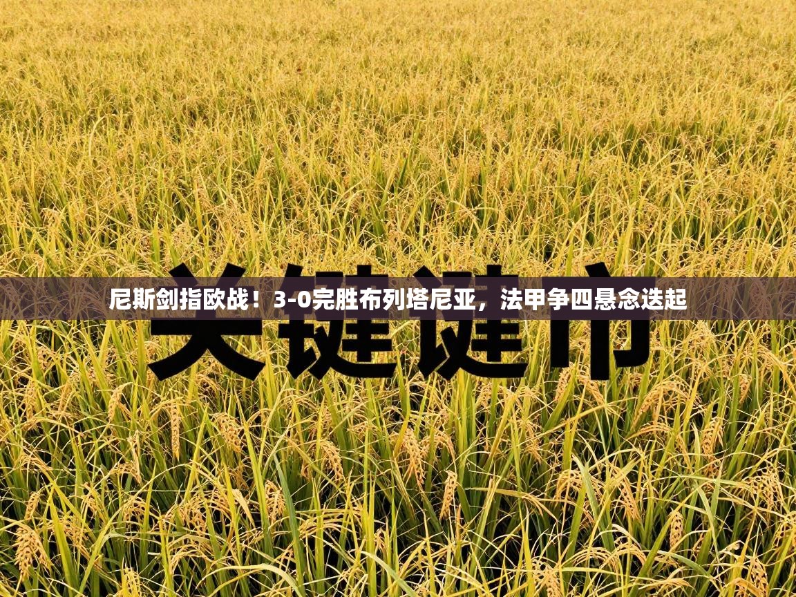 尼斯剑指欧战！3-0完胜布列塔尼亚，法甲争四悬念迭起